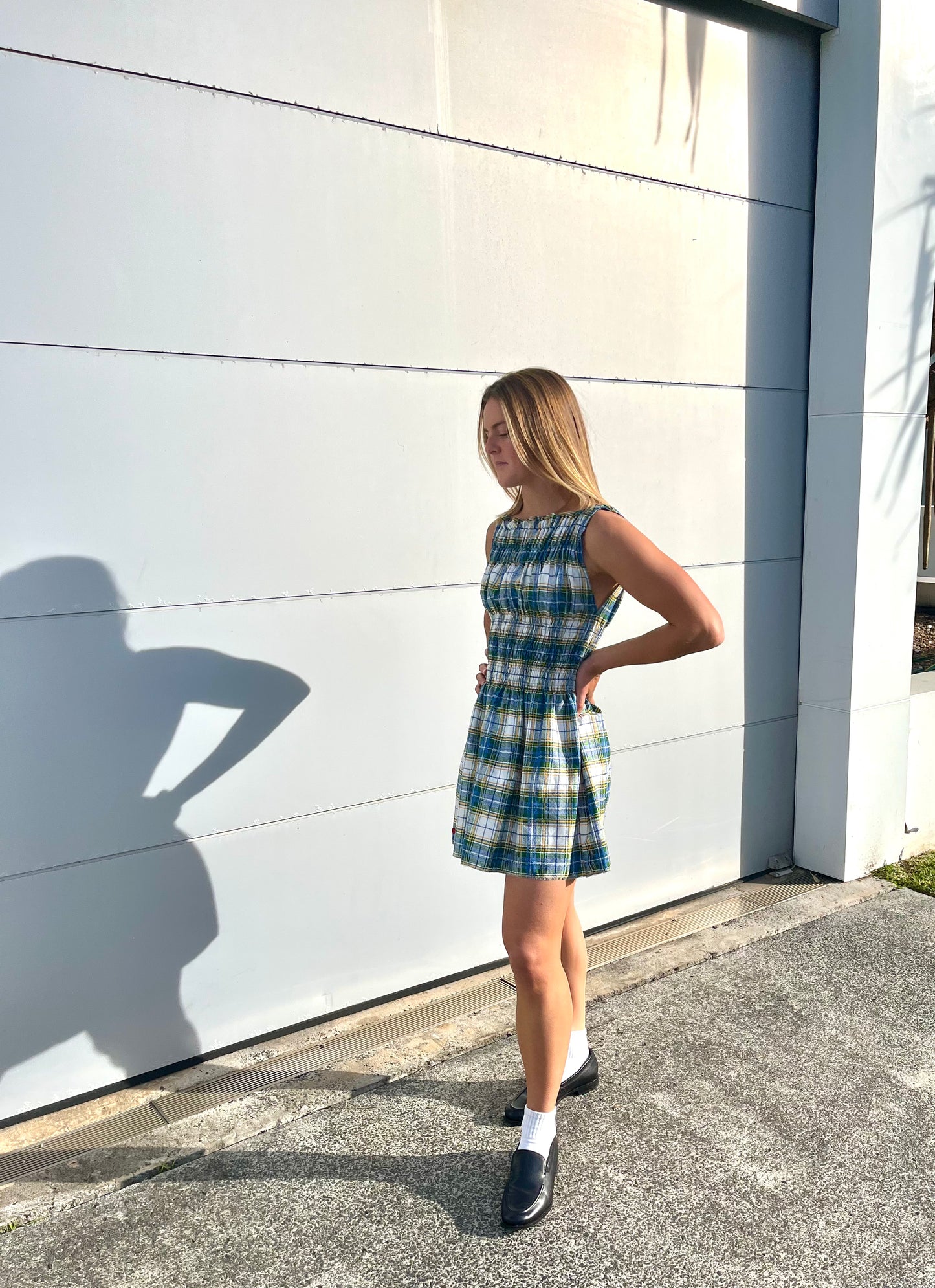 The Dress - Blue/Green Plaid