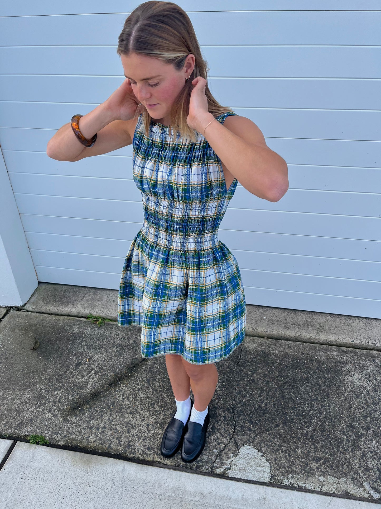 The Dress - Blue/Green Plaid