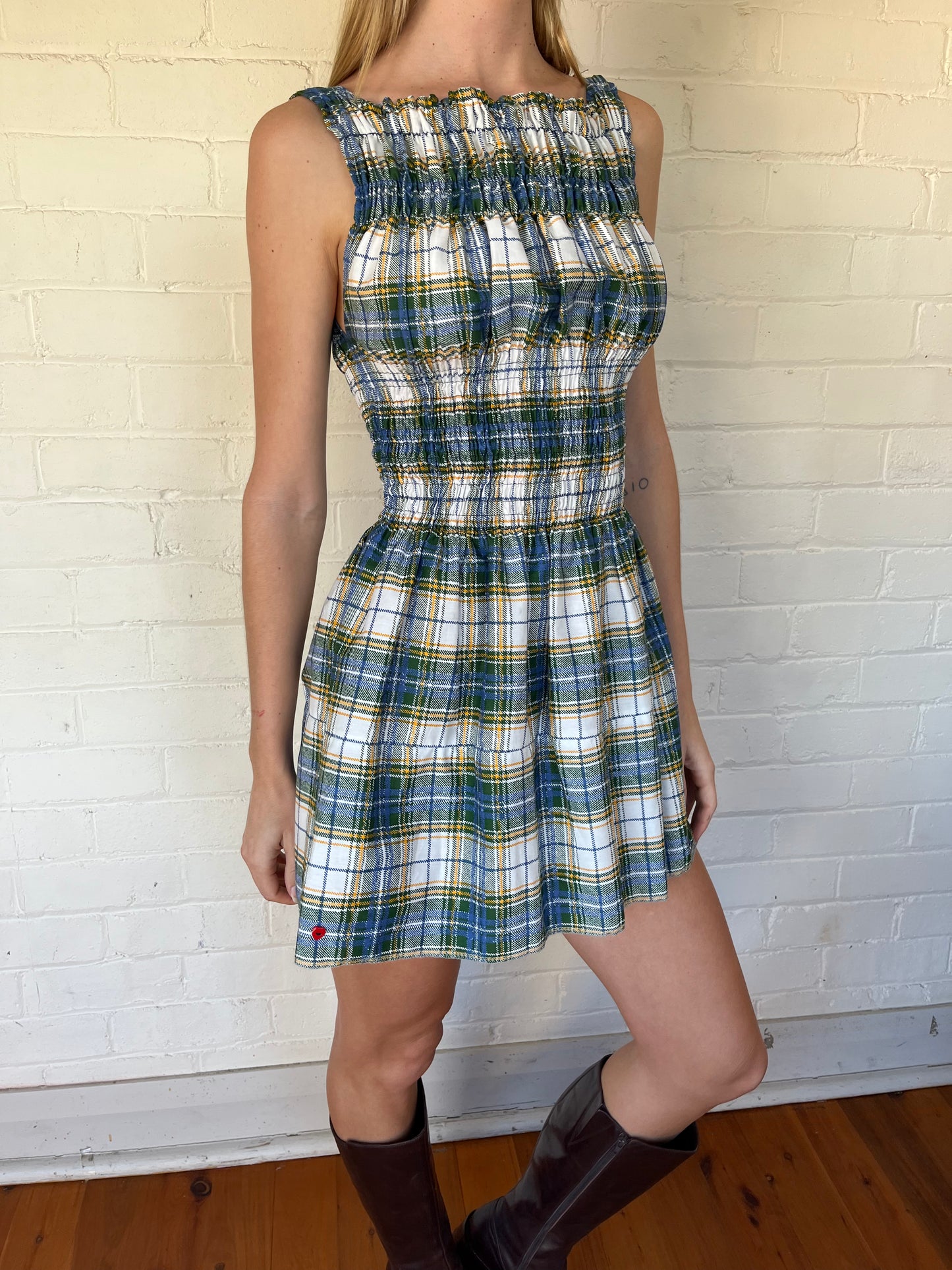 The Dress - Blue/Green Plaid