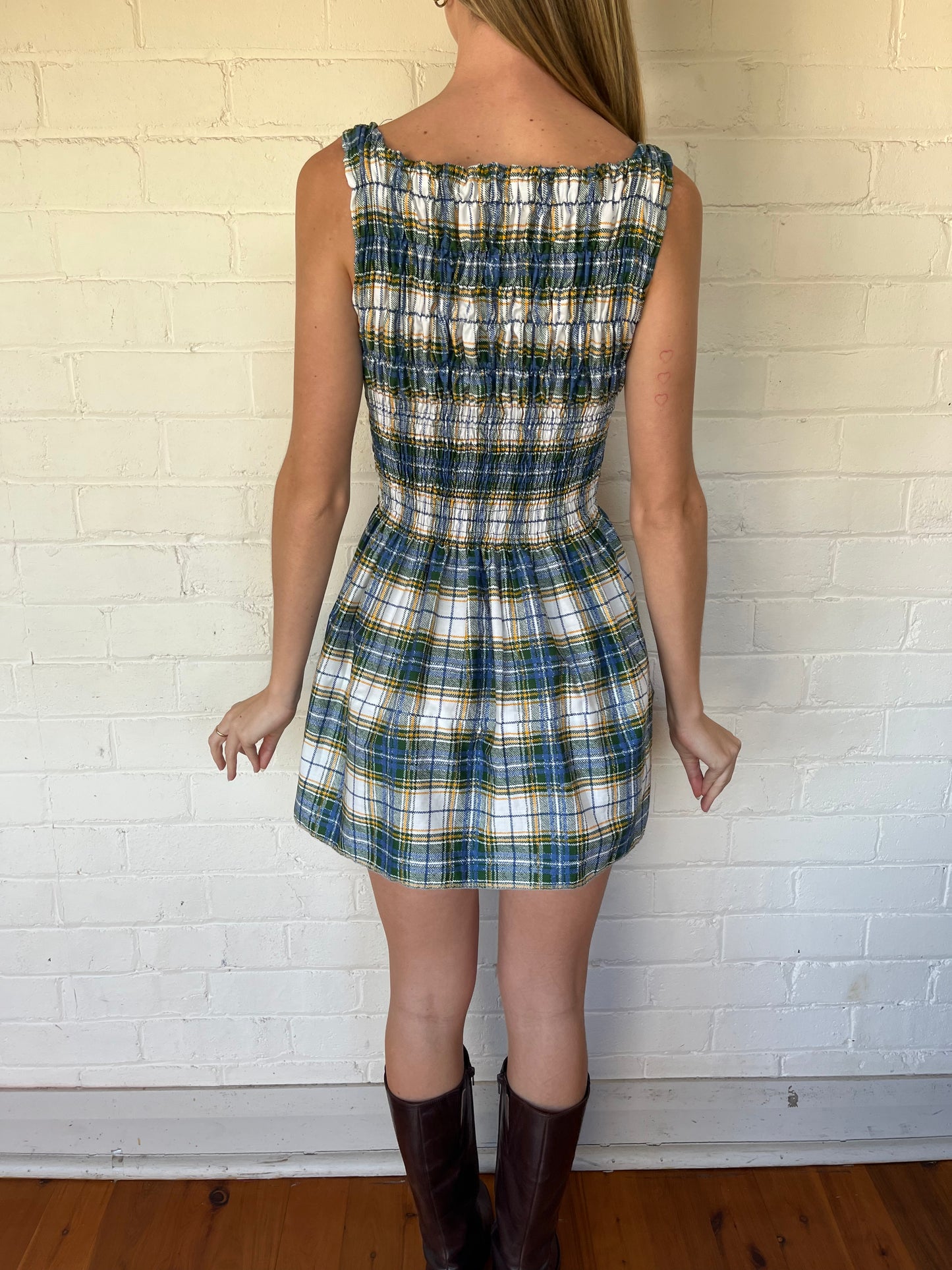 The Dress - Blue/Green Plaid