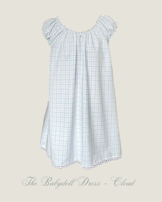The Babydoll Dress - Cloud