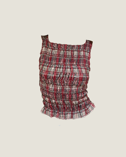 The Top One-Off - Rust Plaid