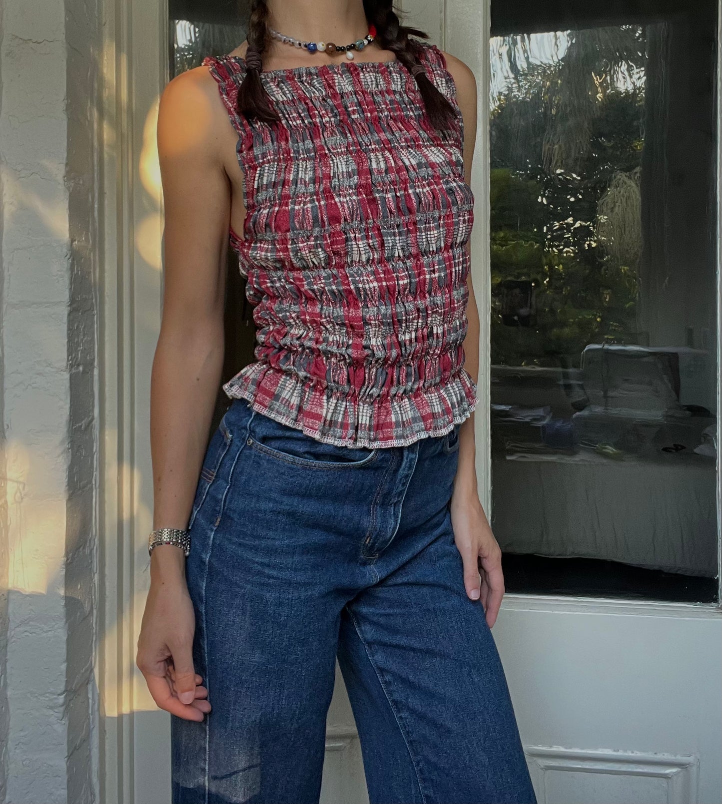 The Top One-Off - Rust Plaid