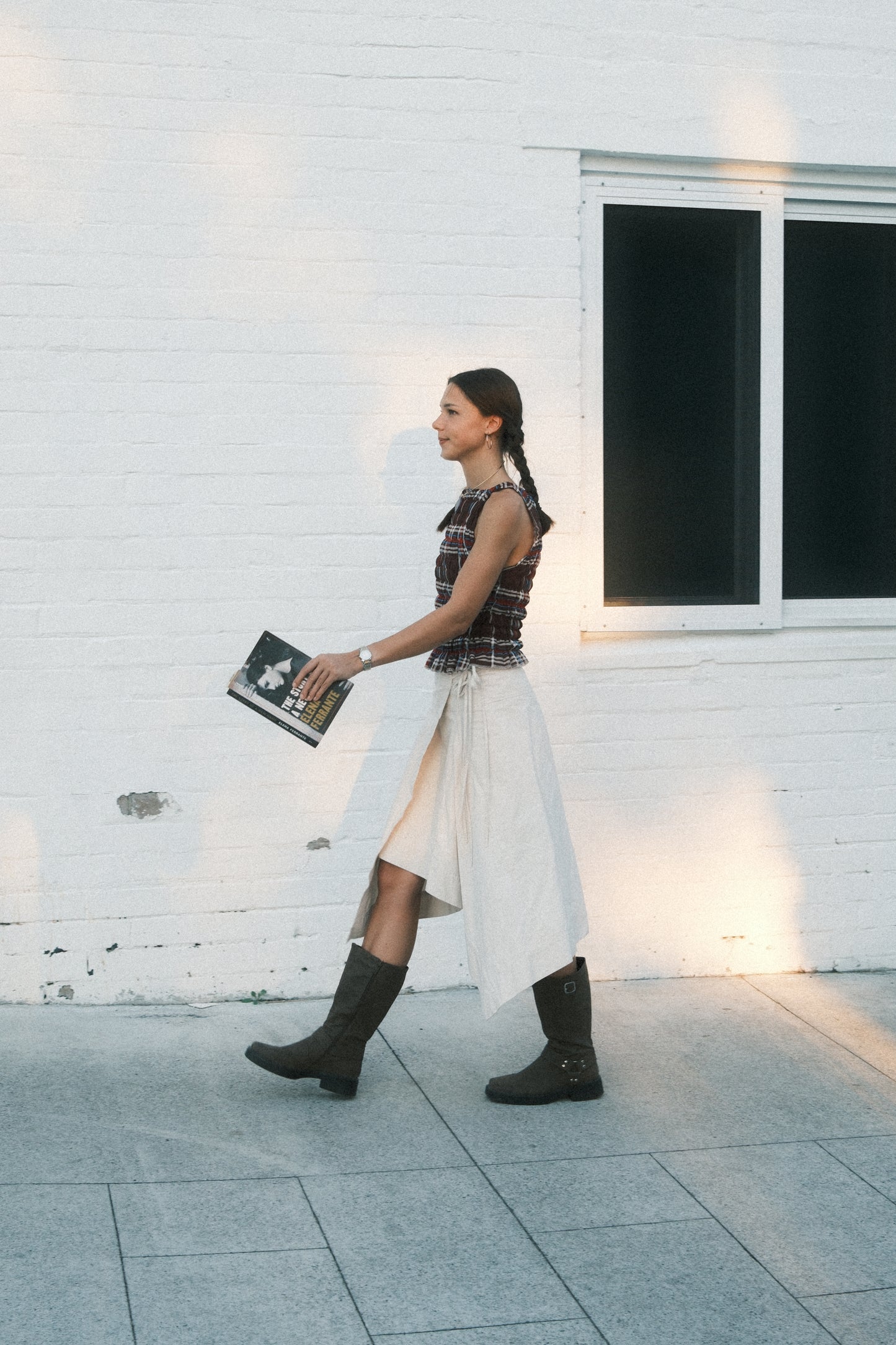The Top One-Off - Plum Plaid