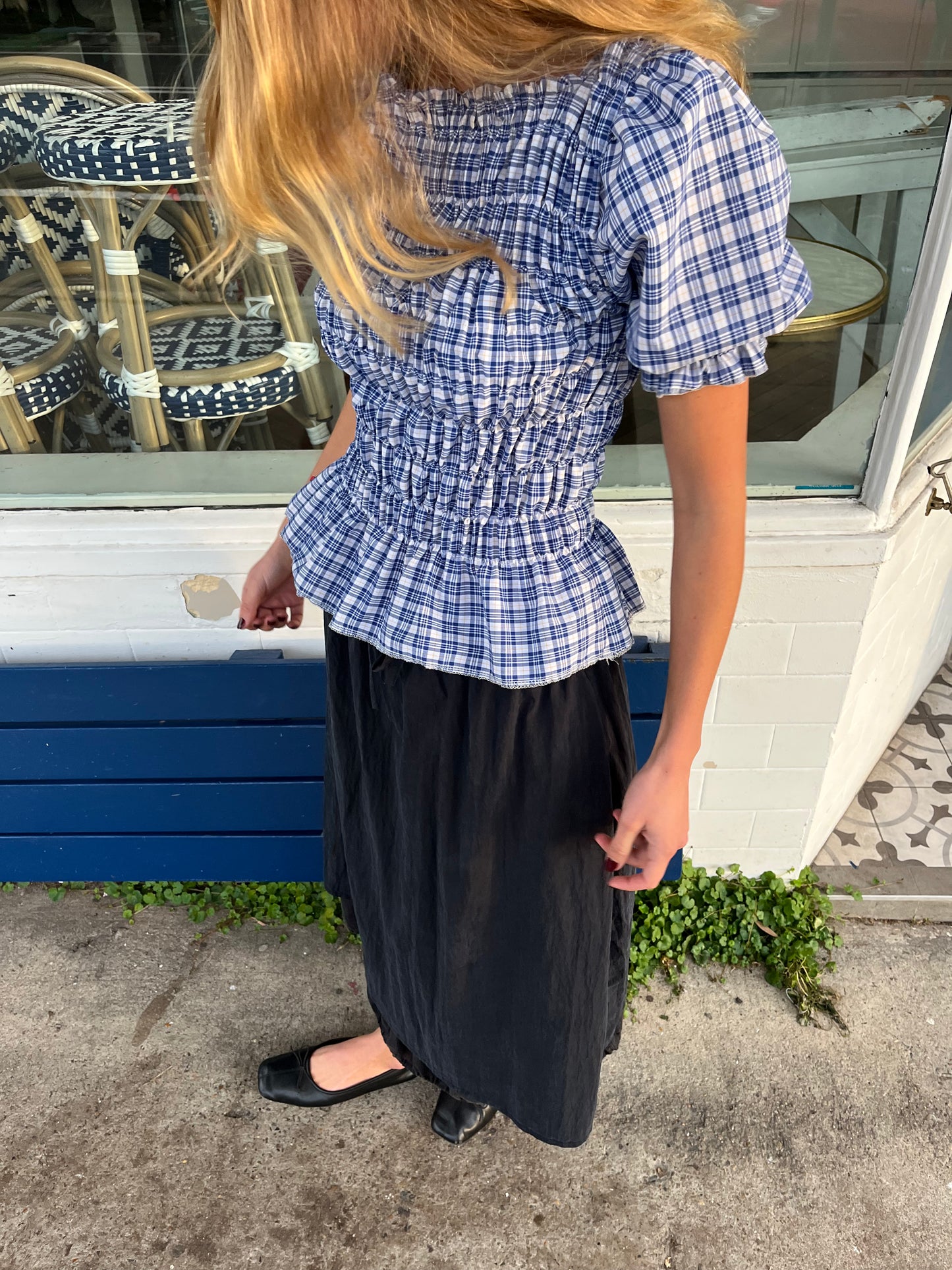 The OG Top Pattern Kit - Blue Plaid